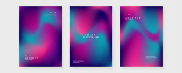 Professional dark abstract background with deep purple and teal mesh gradient for elegant website or print design