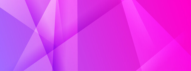 Obraz premium Vibrant purple and pink abstract geometric background with sharp polygon shapes and light effects for modern flyer design
