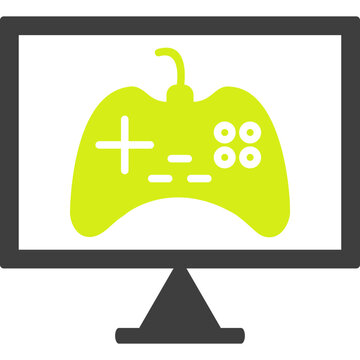 Unique Online Games Vector Icon