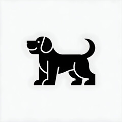 vector illustration of a dog