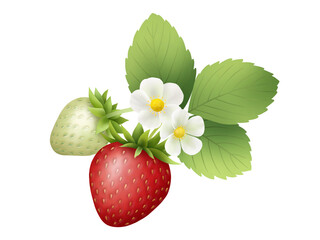 イチゴの素材　B-1