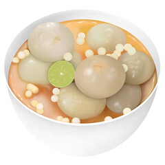 Illustration of cilok goang