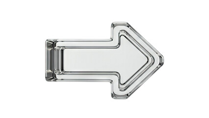 Fototapeta premium Glass Arrow