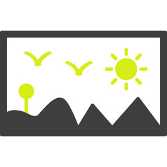 Obraz premium Painting Exhibit Icon