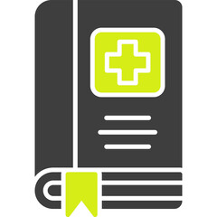 Obraz premium Medical Book Icon