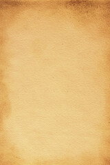Old yellowed canvas vintage paper