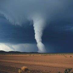 storm clouds over the mountains