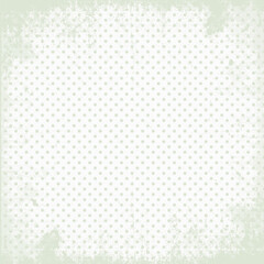 Subtle Polka Dot Texture with Vintage Grunge Edges © rey