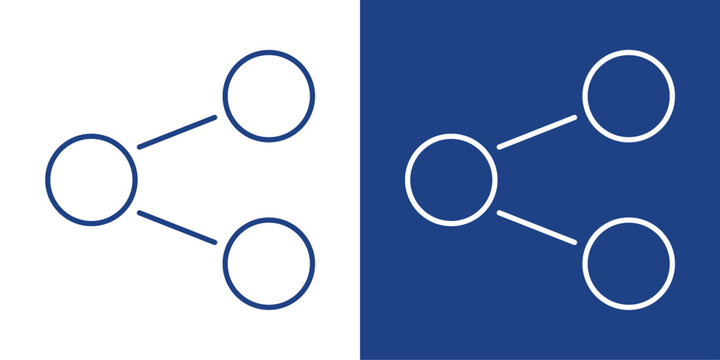 Shared Blue And White Icon Style Collection