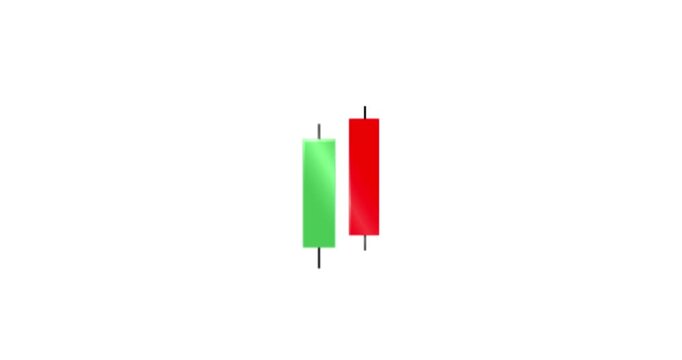 Stock market trading chart pattern candle stick high quality