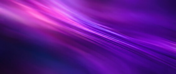 Vibrant abstract background with flowing, luminous streaks of purple and magenta, suggesting energy or light trails © merabbi