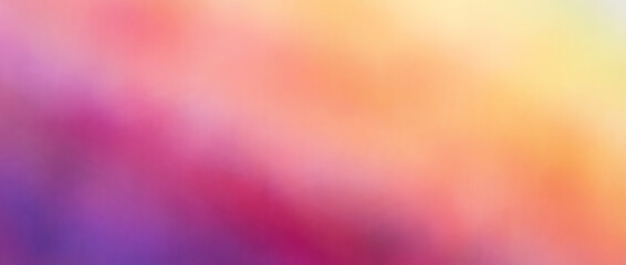 Obraz premium Soft textured background with a warm, vibrant gradient of purple, magenta, and orange hues, evoking a cheerful and artistic mood.