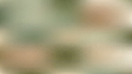 Obraz premium Soft focus, grainy abstract background with muted green, beige, and brown tones, evoking nature and tranquility.