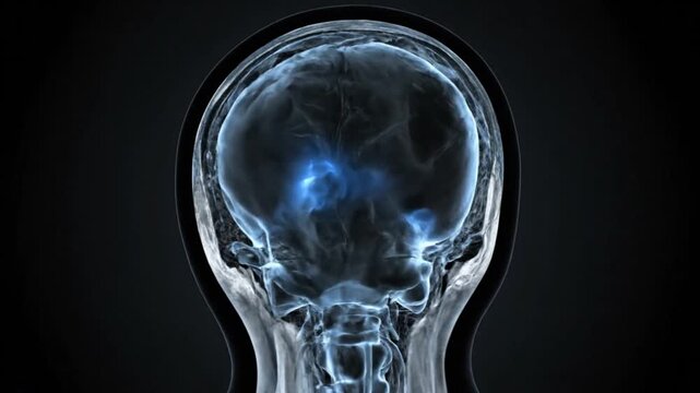 Medical Xray Skull Images Sequence.