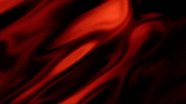 4k seamless loop Abstract deep red, black liquid wave pattern, lo-fi grain noise effect. Modern 2000s style, fluid texture. Noir posters, wallpapers, digital art, creative banner, dark luxury visuals