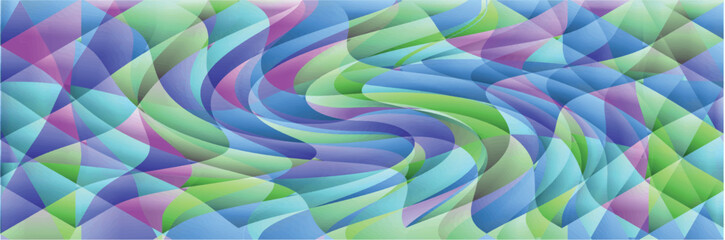 Multicolor abstract geometric pattern. Low poly design. Vector illustration
