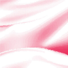 Polka dot pop art halftone pattern. Red white illustration
