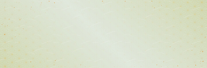 Obraz premium Green Japanese paper background material