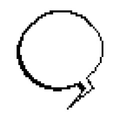 Fototapeta premium Pixel Text Box
