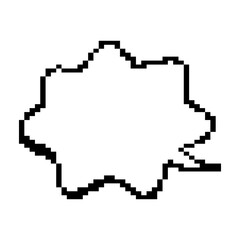 Obraz premium Pixel Text Box