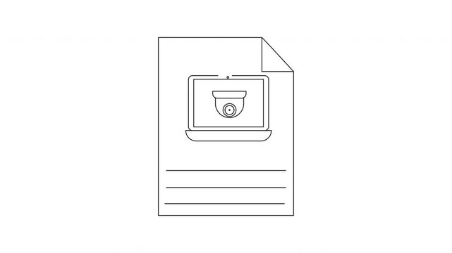 CCTV Camera System Documentation and Security Protocols.