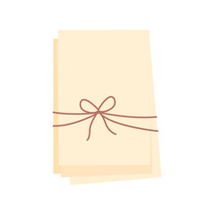 Antique Mail Ephemera Illustration - Vintage Postal Paper