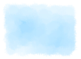 シンプルな水彩のフレーム