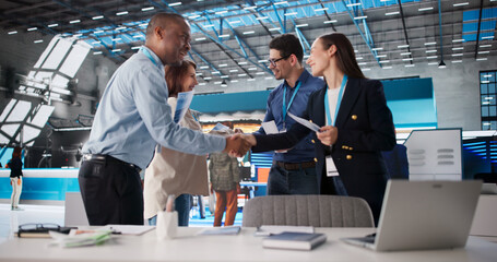 Diverse Team Of Corporate Professionals