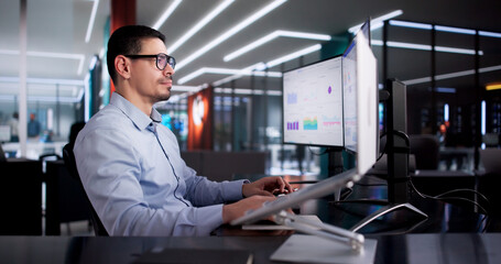 Data Analyst Analyzing Multiple Dashboards, Advising Manager