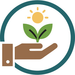 Electronic waste disposal illustration showing a trash bin with circuit board and lightning bolt symbol