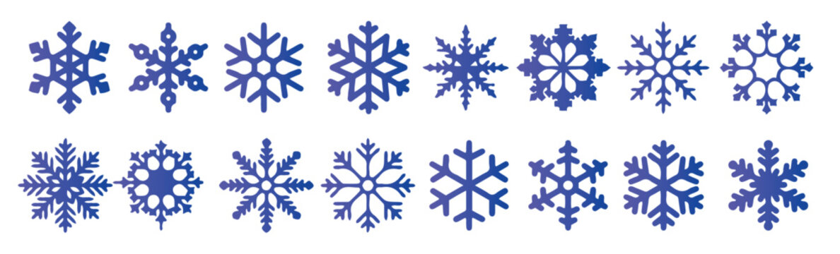 snowflake vector design