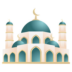 Islamic Mosque Illustration