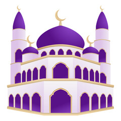 Islamic Mosque Illustration