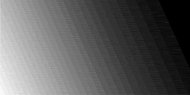 Diagonal Bitmap effect vector background. Gray gradation Gradient Bitmap texture horizontal background