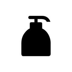 Obraz premium Clean Liquid Soap Pump Bottle Symbol for Bathroom or Kitchen Use Vector illustration