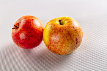 Ripe sweet red organic apple