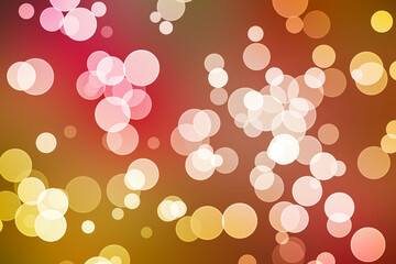 Colorful digital creative bokeh wallpaper design background motion template