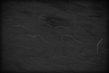 Dark grey black slate background or texture.