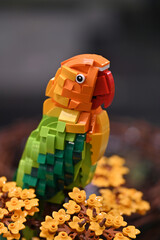 Fototapeta premium LEGO parrot 