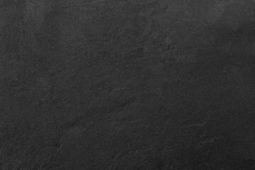 Dark grey black slate background or texture.