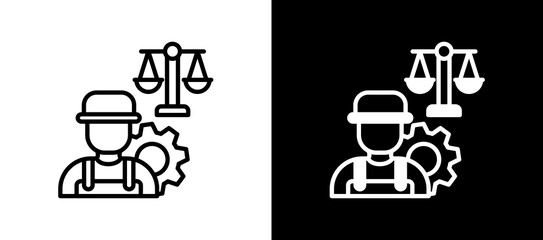 Fair Labor linemixed icon