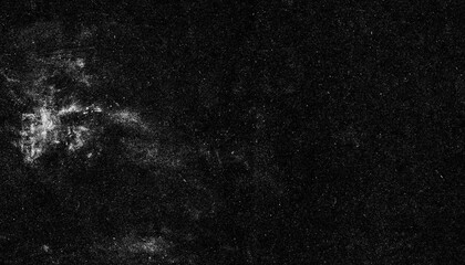Obraz premium Starry night sky with scattered stars and faint nebulae creates serene and vast cosmic scene