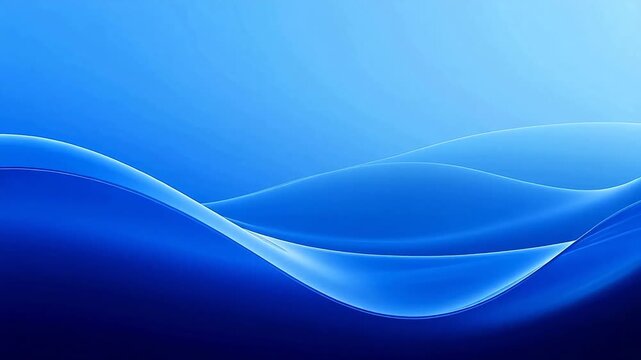 BlueWaveformonGradientBlueBackground