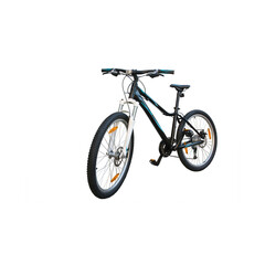 bicycle isolated on white background