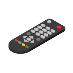 Remote on white background 