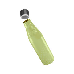 Insulated water bottle. Hot Water bottle. bottle of drinking water. 