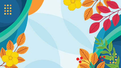 Modern Abstract Tropical Design.cdr