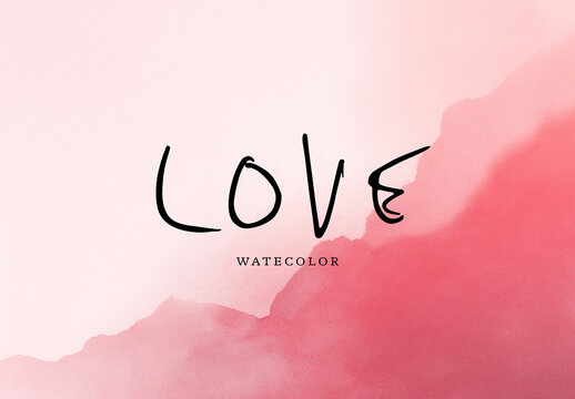 Romantic Watercolor Textures