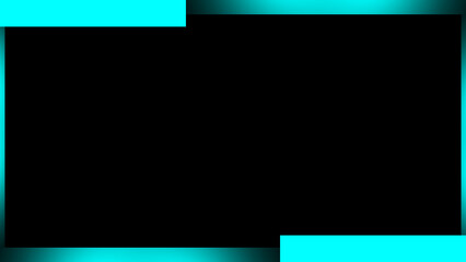 Display tech magic interface overlays. Picture frame on isolated background. Border texture overlay for banner or cover.