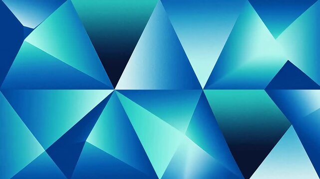 GeometricBlueTrianglePattern